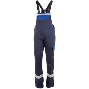 kaiserkraft Flammschutz-Latzhose INDURA, marine/royalblau, Größe 58