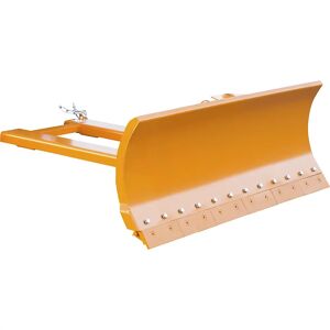 eurokraft pro Schneeschieber für Gabelstapler, mit Federklappschare, Schildbreite 1800 mm