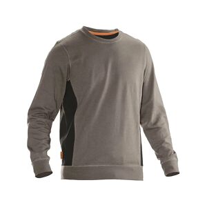 Leipold+Döhle Sweatshirt, khaki / schwarz, Größe XXXXL
