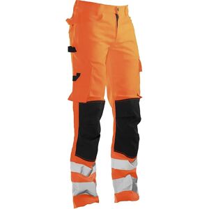 Leipold+Döhle Handwerker-Hose Hi-Vis, orange/schwarz, 58