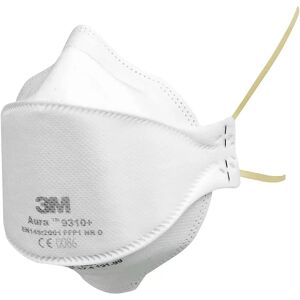 kaiserkraft Faltmaske 3M™ Aura™ 9300, FFP1, VE 20 Stk, weiß, ohne Ventil, ab 10 VE