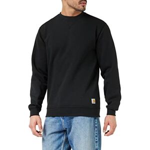 Carhartt , Herren, Weites, mittelschweres Sweatshirt mit Rundhalsausschnitt, Schwarz, XL