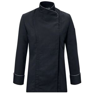 JOBELINE Damenkochjacke Luisa; Kleidergrösse 34; schwarz/grau