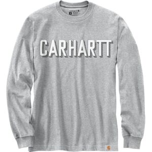 Carhartt Workwear Logo Langarmshirt XL Grau