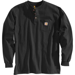 Carhartt Workwear Pocket Henley Langarmshirt XL Schwarz