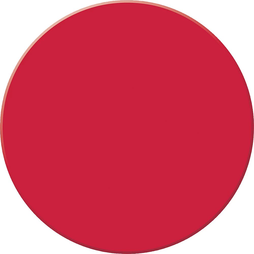 Bodenmarkierung VE 10 Stk kreisförmig, rot, Ø 90 mm