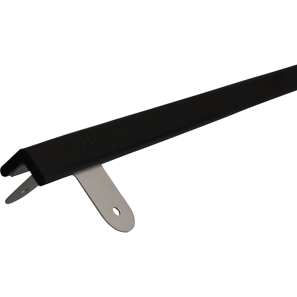SHG Knuffi® Eckschutz mit Montageschiene Typ E, 1-m-Stück schwarz