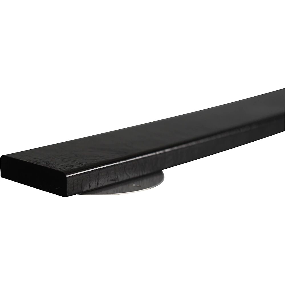 SHG Knuffi® Flächenschutz mit Montageschiene Typ S, 1-m-Stück schwarz