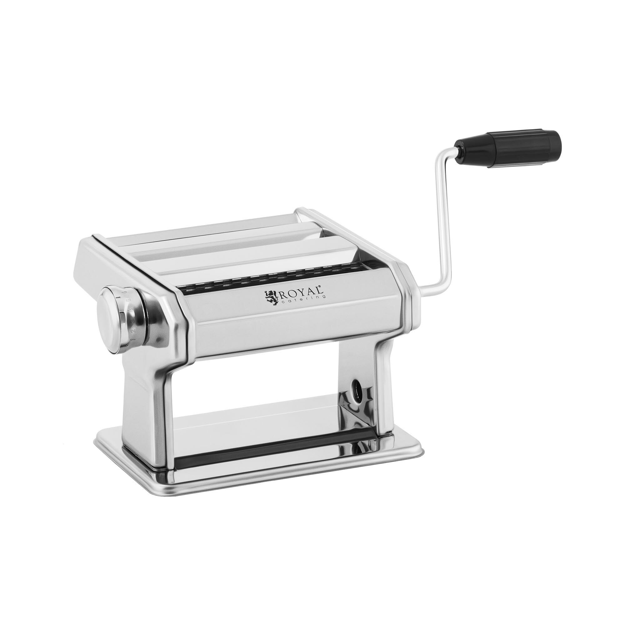 Royal Catering Nudelmaschine - 14 cm - 0,5 bis 3 mm - manuell