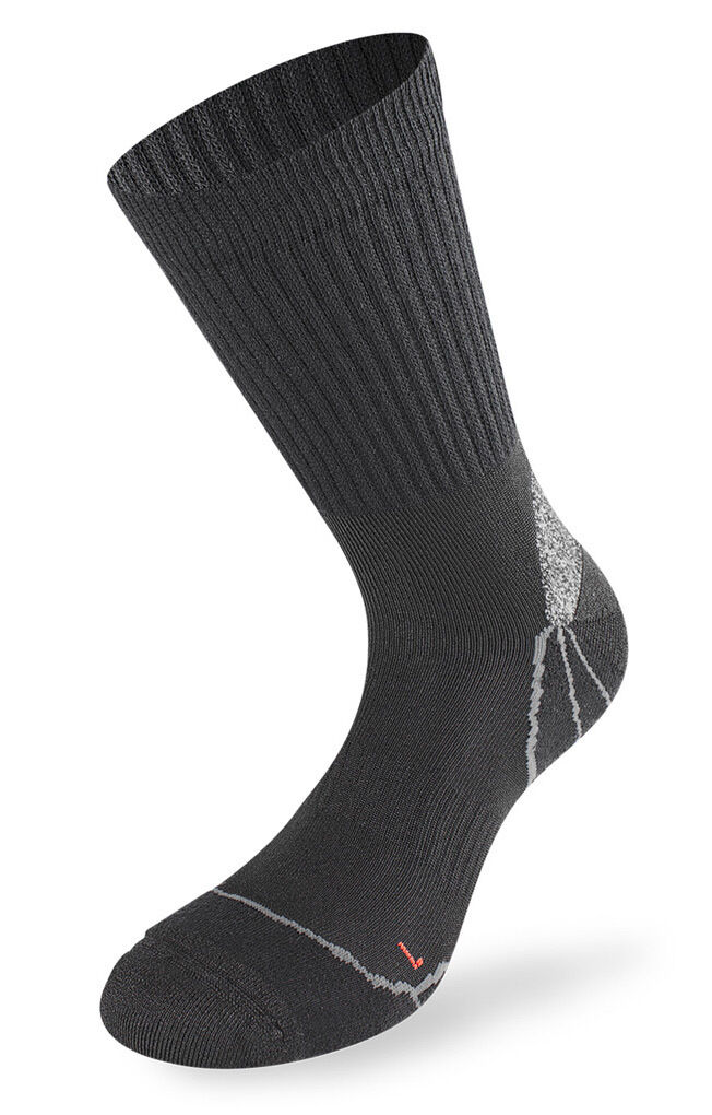 Lenz Trekking 1.0 Socken 45 46 47 Schwarz