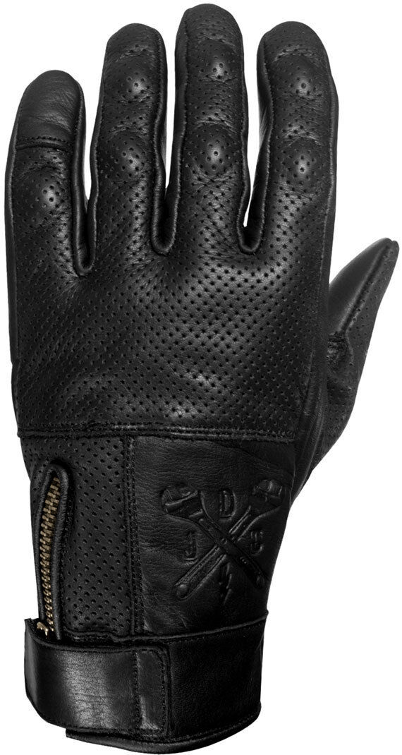 John Doe Shaft XTM Leder Handschuhe 2XL Schwarz