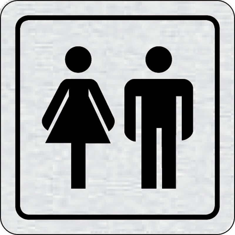 B2B Partner Cedulka na dveře - wc ženy, wc muži