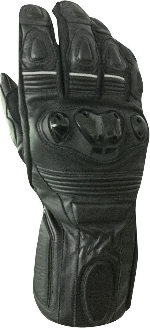 Bores Rider Leather Gloves Kožené rukavice 3XL Černá