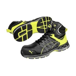 Puma Safety VELOCITY 2.0 YELLOW MID 633880-46 ESD Sicherheitsstiefel S3 Schuhgröße (EU): 46 Schwarz,