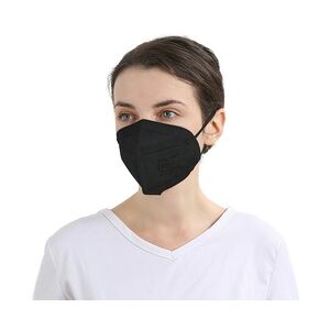 50x ShiningTime FFP Maske 5-lagig CE0370 Schwarz