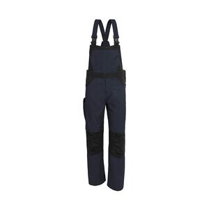 QUALITEX HIGH QUALITY WORKWEAR Qualitex Arbeitshose 'X-Serie'' in marine/schwarz, Größe: 90 - X-trem strapazierfähige Latzhose - Blaumann