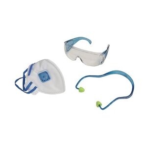 Weitere Arbeitsschutz-Set 3-teilig Brille Ohrenstöpsel Maske