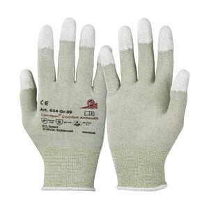 KCL Camapur Comfort Antistatik 624-9 Polyamid Arbeitshandschuh Größe (Handschuhe): 9, L EN 16350:201