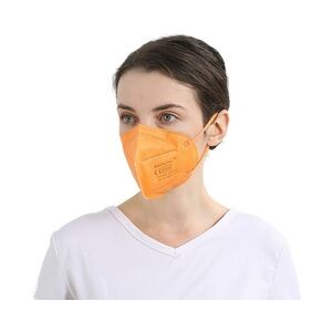 50x ShiningTime FFP Maske 5-lagig CE0370 Orange