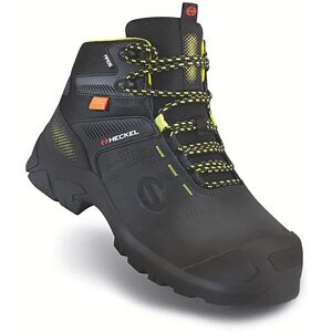 Uvex Heckel macsole adventure 3.0 Stiefel S3 schwarz, gelb Weite 12 Gr. 43 - Schwarz