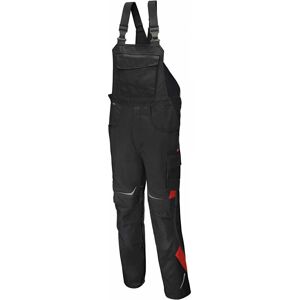 Kubler - Kübler Latzhose Pulsschlag schwarz/rot, Gr. 106