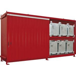 Gefahrstoff-Regalcontainer eurokraft pro