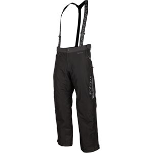 Klim Kaos 2022 Snowmobil Latzhose - Schwarz Grau - M - unisex