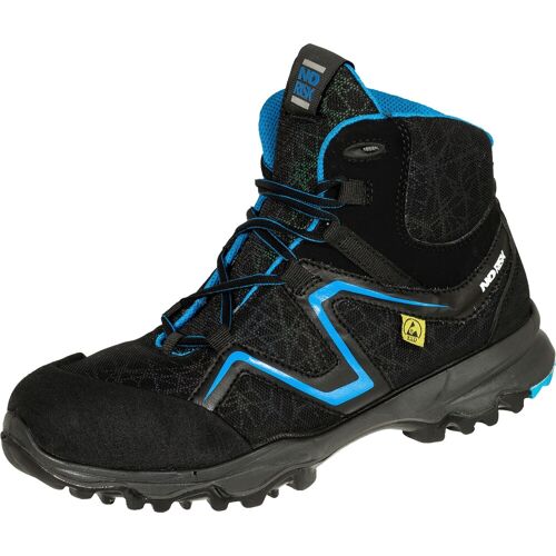 NO RISK Sicherheitsschuh „6030-11 No Risk Orion S3 schwarz/blau“ Schuhe S3 Gr. 46, schwarz (schwarz, blau) Sicherheitsschuhe