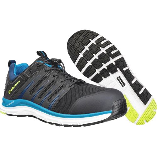 ALBATROS Sicherheitsschuh „BREEZE“ Schuhe S1P Gr. 38, schwarz (schwarz, blau) Sicherheitsschuhe