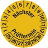 Nächster Prüftermin, Folie - kaiserkraft