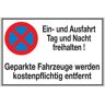 Safetymarking® - Symbol Ein- Und Ausfahrt Alu Geprägt