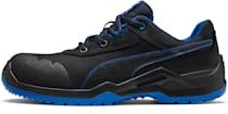 Puma Sicherheitsschuhe Argon Blue Low S3 ESD SRC Für Herren   Mit Aucun   Schwarz/Blau   Größe: 41