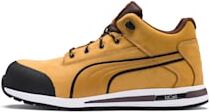 Puma Sicherheitsschuhe Dash Wheat Mid Für Herren   Mit Aucun   Braun   Größe: 44