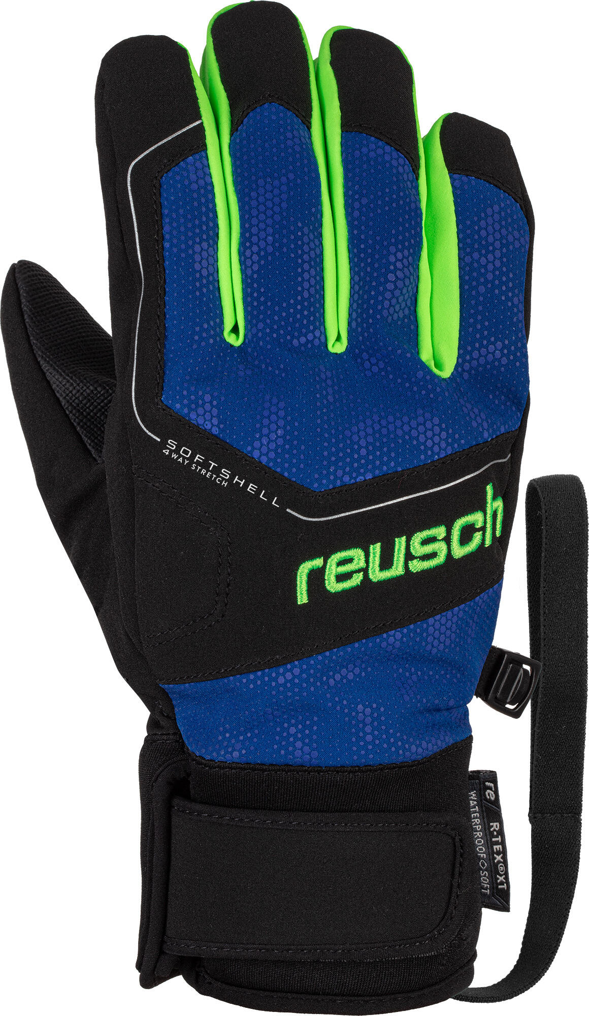 Reusch Torby R-tex® XT Junior surf the web / black / neon green (4003) 4