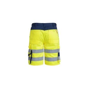 F-engel F.ENGEL Arbejdsshorts - Str. 80 - Model: 6501-770 - Farve: Gul/Marine - 20471 Safety