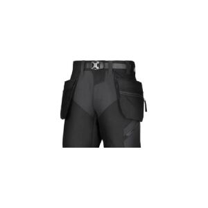 HULTAFORS Snickers shorts med hylsterlommer, 6904 FlexiWork sort, str. 50