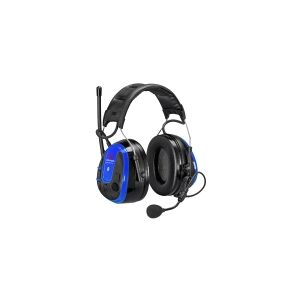 3M Peltor WS Alert XPI MRX21A3WS6 - WS Series - headset med radio - fuld størrelse - Bluetooth - trådløs - støjisolerende - blå