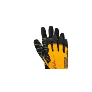 OTTO SCHACHNER Eureka anivibr. handske str 10 - Impact Vibration Flexi, gul/sort, aftagelige fingerspidser