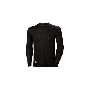 Helly Hansen Workwear Lifa crewneck undertrøje 75105 sort str. 2XL