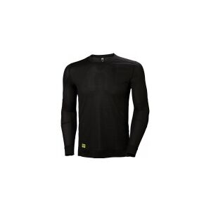 Helly Hansen Workwear Lifa crewneck undertrøje 75105 sort str. L