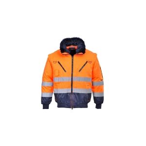 Portwest Pj50 Portwest Jakke P Bomber Warning 4W1 L