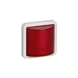 LAURITZ KNUDSEN Opus® 74 signallampe LED 12V AC/DC, konstant/blink rød.