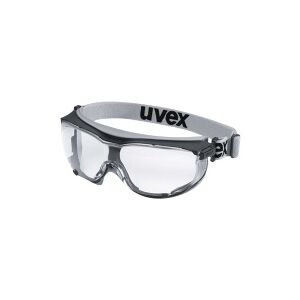 uvex - Beskyttelsesbriller - skygge: 2C-1.2 W 1 FTKN CE - klart glas - polypropylen - sort og grå