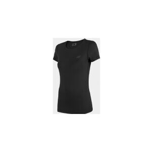 4f T-shirt til kvinder H4Z22-TSDF352 Deep black r.S