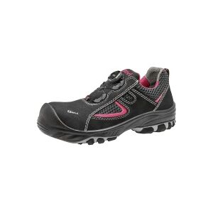 Sievi A/S Sievi 43-52184-112-9PI-38, Safety shoes, Sort, Pink, EUE, Polyurethan (PU), Termoplastisk polyurethan (TPU), PU-læder, Sammensat