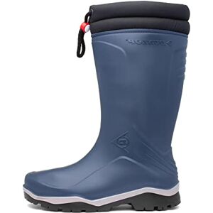 Dunlop Blizzard Rain Boots (Blizzard) Blue Blue Grey Black, size: 42 EU