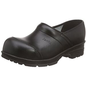 Sanita Workwear Unisex-Erwachsene San-Duty Closed Clogs, Schwarz (Black 2)