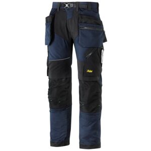 Snickers Flexiwork Buks Med Hylsterlommer, 6902 Navy, Str. 52