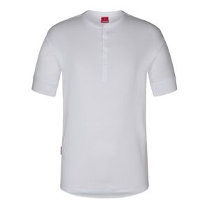 Fe Engel Grandad T-Shirt, 9256, Kortærmet, Hvid, Str. Xs