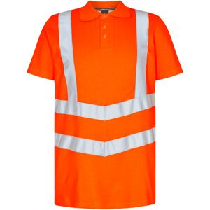 Fe Engel Poloshirt 9546, En20471 Kl.2, Orange, Str. 3xl